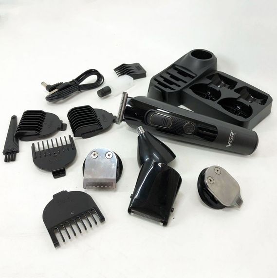 Машинка для стрижки волос электрическая VGR, Профессиональная машинка для стрижки волос в салон CM-67 | Зображення 1