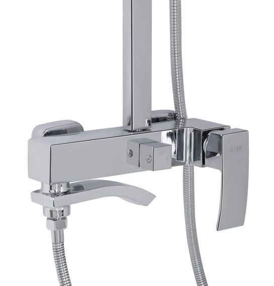 Душова система універсальна Qtap Swan Cascada Chrome з виливом QTSWA111CRM45566 | Зображення 2