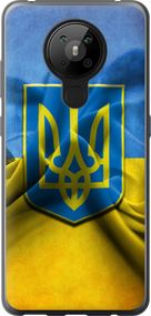 Чехол на Nokia 5.3 Флаг и герб Украины 1 "375u-2102-17620"