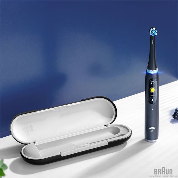 Електрощітки (пара) BRAUN Oral-B iO Series 9 DUO iOM9d.2J2.2AD Рожева+Чорна (2) | Зображення 8