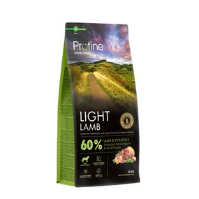 Сухой корм с ягненком для собак с избыточным весом Profine Dog Light Lamb & Potatoes, 12 кг