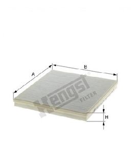 Фильтр салона Opel Astra/Zafira 98-, Hengst, E911LI,