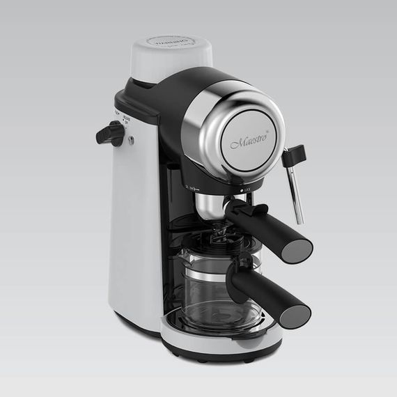 Кофеварка рожковая Maestro MR-410 для эспрессо и капучино, кофемашина для дома | Зображення 2