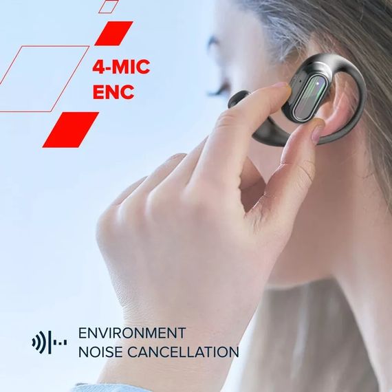 Навушники Canyon OnFlow 12 OWS ENC Black (CNS-TWS12BK) | Зображення 5