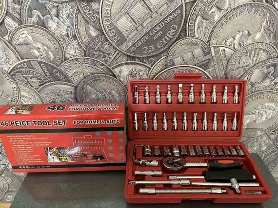 Набір інструментів Piece Tool Set 46 предметів в ударостійкому кейсі | Зображення 3