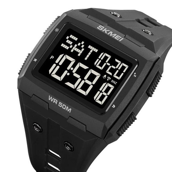 Ударостійкі водонепроникні годинники SKMEI 2186BKBK, Спортивні чоловічі годинники зручні JO-84 | Зображення 1