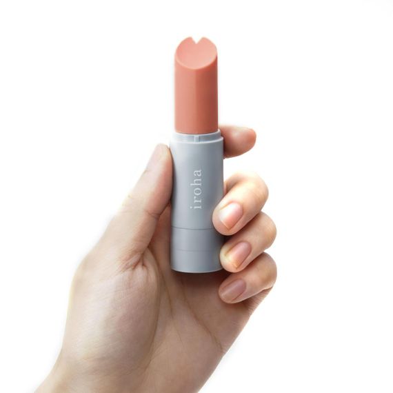 Вібратор-помада IROHA STICK Grey, дискретний міні вібратор для ніжної стимуляції | Зображення 7