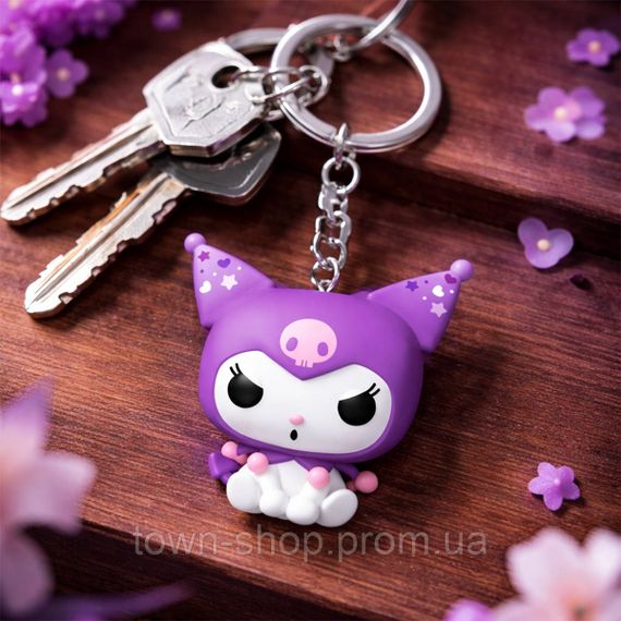 Игровая фигурка на клипсе Funko POP! серии Kuromi & My Melody - Куроми | Зображення 2