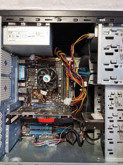 ПК Asus Vento A8 Tower / AMD Athlon II X2 240 (2 ядра по 2.8 GHz) / 8 GB DDR3 / 320 GB HDD / nVidia GeForce GT 440, 1 GB GDDR5, 128-bit / 400W б/в | Зображення 4