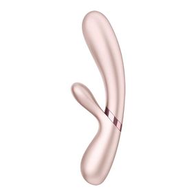 Смарт вібратор-кролик із підігрівом Satisfyer Hot Lover Nude Sex Aura