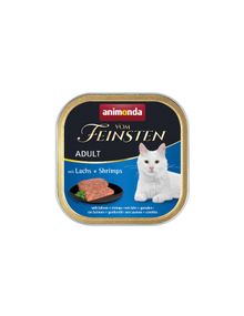 Корм Animonda Vom Feinsten Adult with Salmon and Shrimps вологий з лососем та креветками для дорослих котів 100 гр