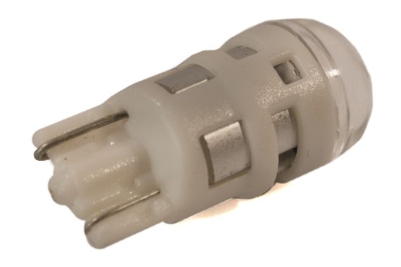 Светодиодная лампа AllLight T10  1 диод 1W Osram rp W2,1x9,5d WHITE 12V прозрачная | Зображення 1
