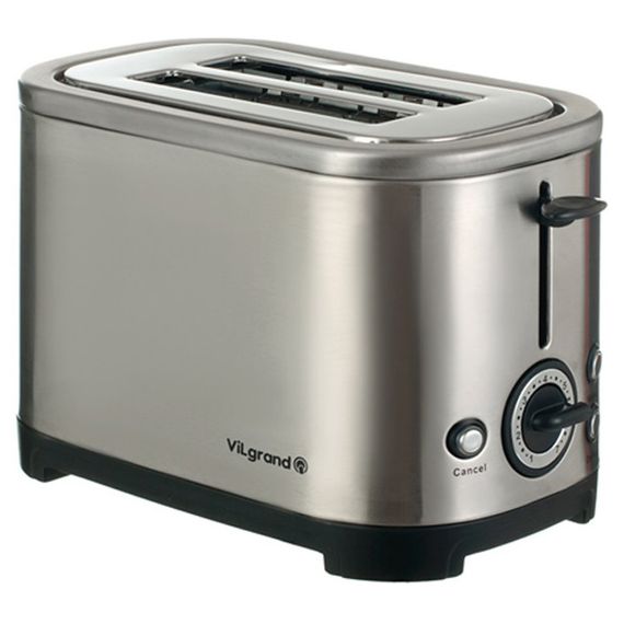 Тостер хороший в подарок ViLgrand VT0928S 950 Вт, Вертикальный тостер для тостов, XR-114 Хорошая тостерница | Зображення 1