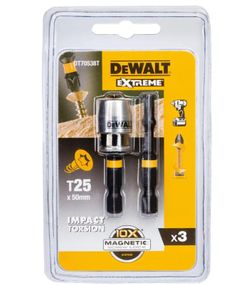 Набір біт DeWalt IMPACT TORSION ударні Torx (DT70538T)