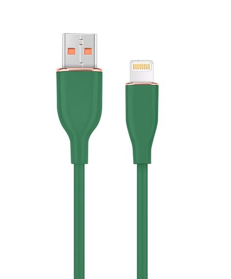 Кабель Cablexpert CC-USB2S-AM8PM-1.5M-G, USB 2.0 А-папа/Lightning, 1.5 м.