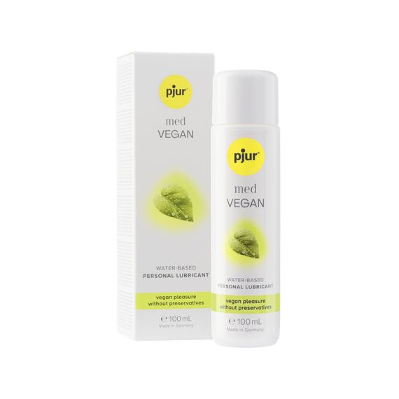 Лубрикант на водній основі pjur MED Vegan glide 100 мл — тільки веганські інгредієнти | Зображення 3