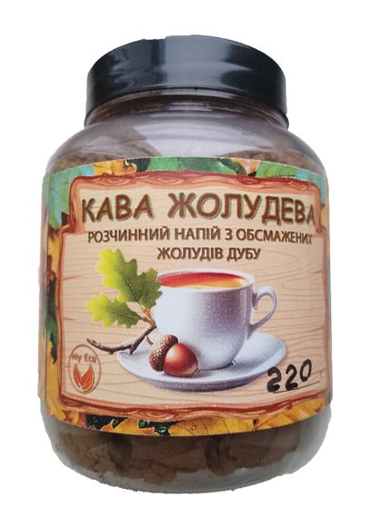 Кава / квас зі жолудів дуба 220г | Зображення 1