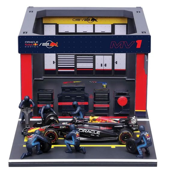Набір ігровий Pit Pass Oracle Red Bull Racing RB20 (1:43) командна енергія | Зображення 4
