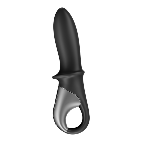 Анальний смарт вібратор з підігрівом Hot Passion колір: чорний Satisfyer (Німеччина) | Зображення 1