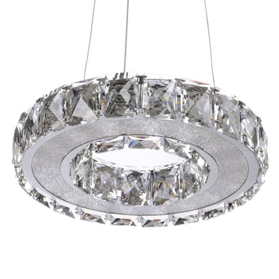 Люстра подвесная хрустальная LED 9W NW CH (BR-973S/1) | Зображення 2