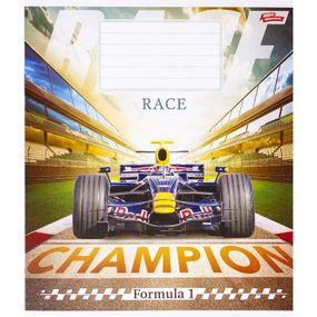 Зошит учнівський А5/12 коса з дод. лін. Formula 1 3623M Мрії збуваються Вид 2