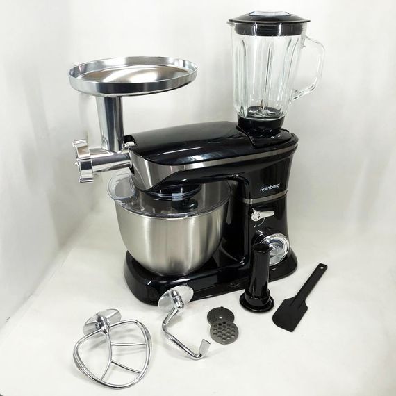 Планетарний міксер для густого тіста Rainberg RB-8080, Бюджетний тістомісильник для дому XN-49 | Зображення 2