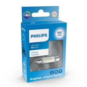11866WU70X1 (PHILIPS) LED FESTOON 43MM Ultinon Pro7000 SI 12V