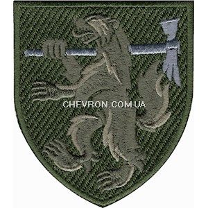 Шеврон 68-ї окремої єгерської бригади (в/ч А4056) Олива