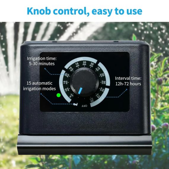 Система крапельного поливу Briidea на сонячних батареях (10 метрів, 15 рослин) | Зображення 6