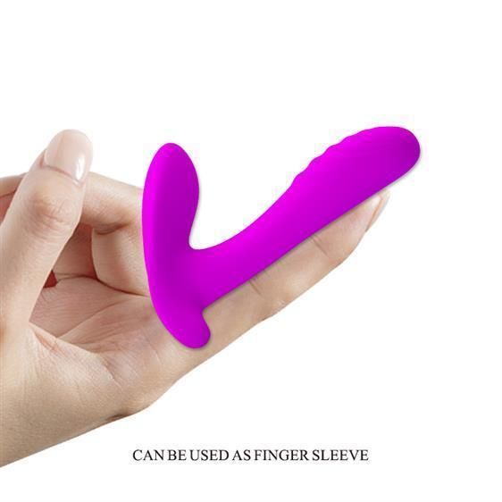 Вібратор - Pretty Love Remote Control Massager Purple Sex Aura | Зображення 4