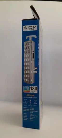 Аварійний світлодіодний світильник ACK акумуляторний ліхтар 30 LED | Зображення 2