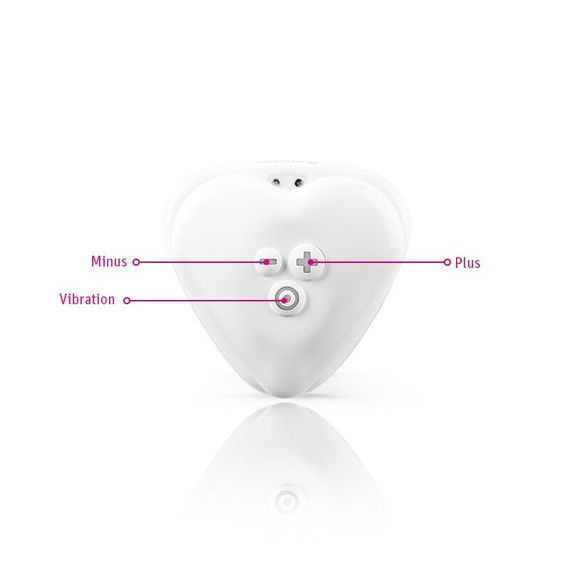 Вібратор для клітора Mystim Heart´s Desire White, 8 режимів, дуже потужний | Зображення 6