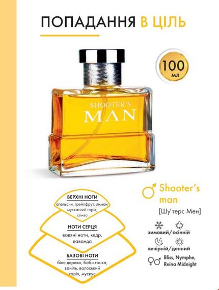 Тестер мужской парфюмированной воды Farmasi Shooter's Man 1,4 мл | Зображення 7