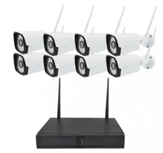 Комплект відеоспостереження 8 камери 5G WIFI KIT NVR Wi-Fi Набір з 8 шт | Зображення 1