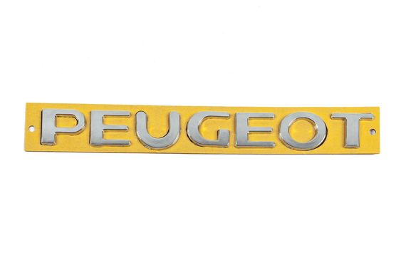 Надпись Peugeot 8665.C0 (223мм на 25мм) для Peugeot 307