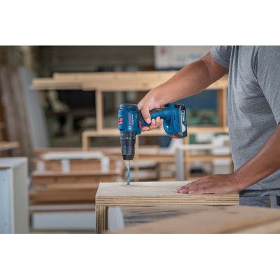 Шуруповерт Bosch GSB 185-LI, 2х2.0 Ah, ЗУ GAL 18V-20, кейс (0.601.9K3.100) | Зображення 3