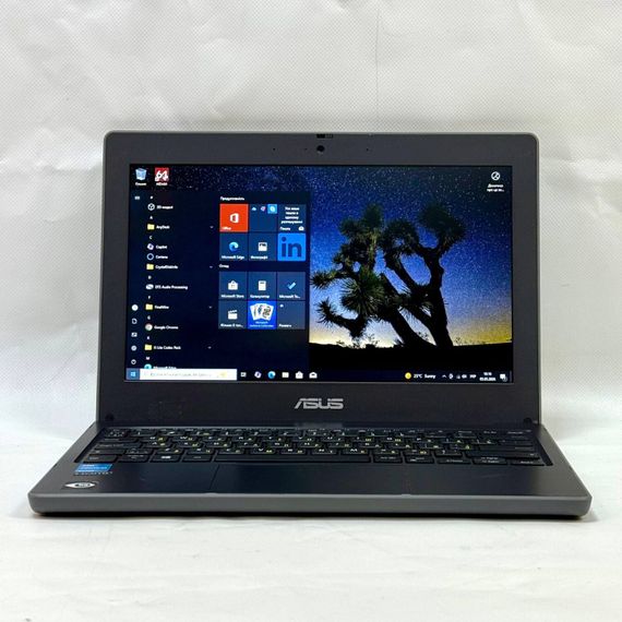 Нетбук Б-клаc Asus BR1100CK / 11.6" (1366x768) TN / Intel Pentium Silver N6000 (4 ядра по 1.1 - 3.1 GHz) / 4 GB DDR3 / 128 GB SSD / Intel UHD Graphics / WebCam / Windows 10 Pro б/в | Зображення 1