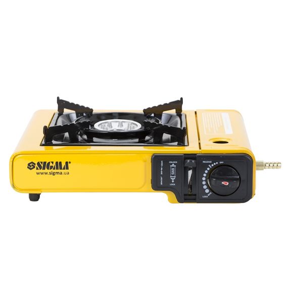 Плита газова Sigma одноконфорочная з п'єзопідпалом і адаптером (кейс) (2903431) | Зображення 3