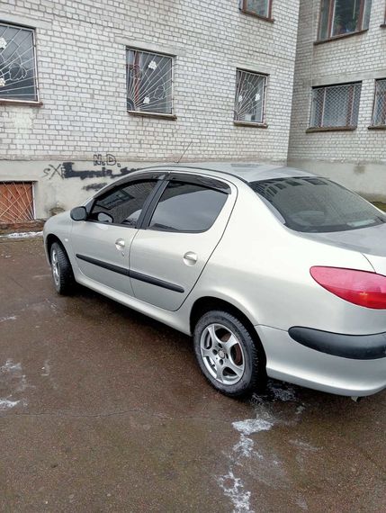 Накладки на ручки (нерж) 2 шт, Carmos - Турецкая сталь для Peugeot 206 | Зображення 3