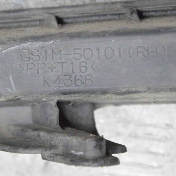 Накладка бампера передня права Mazda 6 GH 2008-2013 Молдинг заглушка переднього бампера Мазда 6 GS1M50101 | Зображення 2