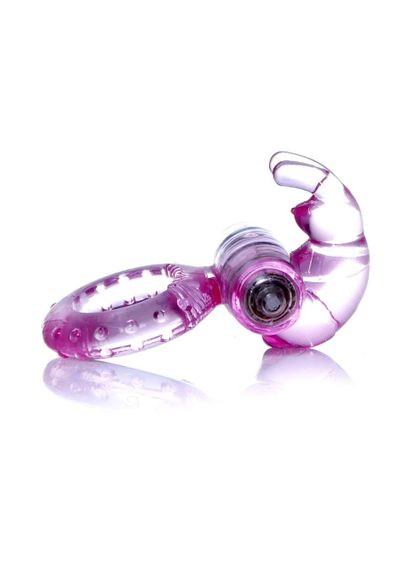 Ерекційне кільце Rabbit Vibro CockRing Pink Sex Aura | Зображення 2