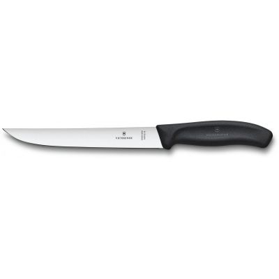 Кухонный нож Victorinox SwissClassic Carving 18 см Black (6.8103.18B)