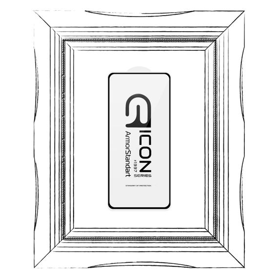 Скло захисне Armorstandart Icon Motorola G72 Black (ARM63919) | Зображення 2
