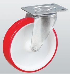 Колесо поворотное STANDART с крепежной панелью 4302-ST-200-R