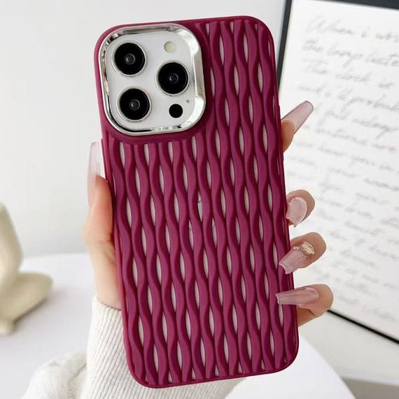 Чехол TPU Ribbio для Apple iPhone 13 Pro (6.1") Red | Зображення 1