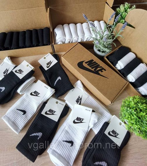 Шкарпетки високі Nike різні кольори, жіночі шкарпетки Найк різнокольорові, спортивні шкарпетки | Зображення 2
