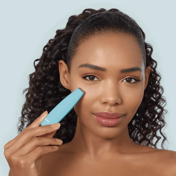 Микротоковая ручка для подтяжки кожи лица GESKE MicroCurrent Face-Lift Pen 6в1 white, Бирюзовый | Зображення 3