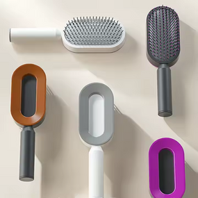 Гребінець масажний Central Hollow Cushion Comb, догляд за волоссям без зусиль