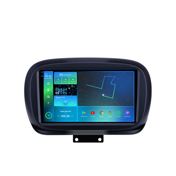 Штатна магнітола Torssen 2K Fiat 500/500X 14-19 FL9 4+64Gb 4G Carplay DSP | Зображення 1