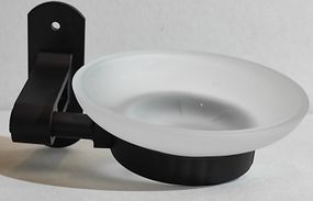 Мильниця настінна New Mezer чорна SM13-0013